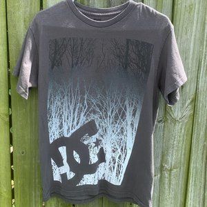 DC Tee,Dark Grey,Graphic tree branches